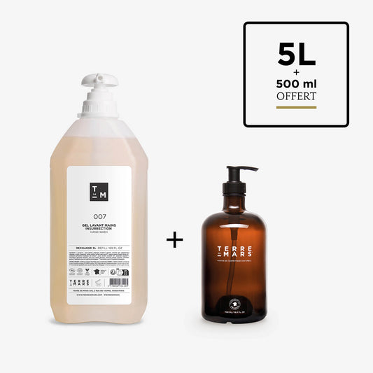 Gel Lavant Mains Insurrection — 5L. + 500ml Offert