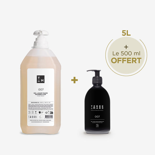 Gel Lavant Mains Insurrection — 5L. + 500ml Offert