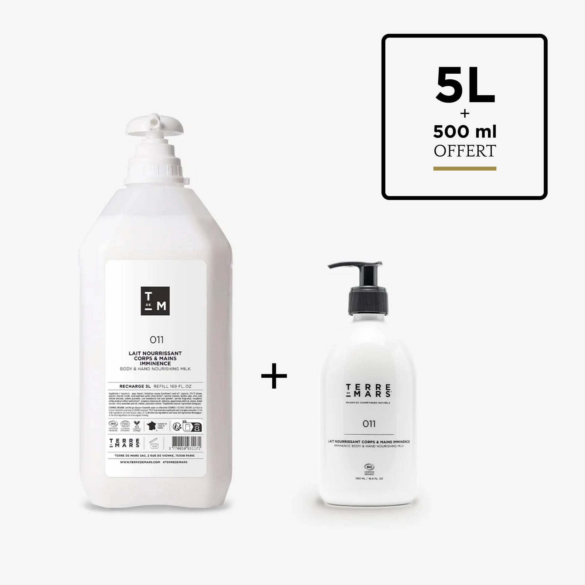 Lait Nourrissant Corps & Mains Imminence
