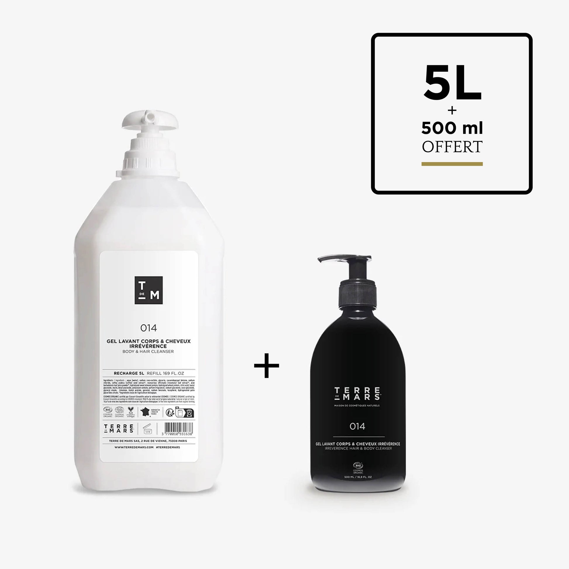 Gel Lavant Corps et Cheveux Irrévérence