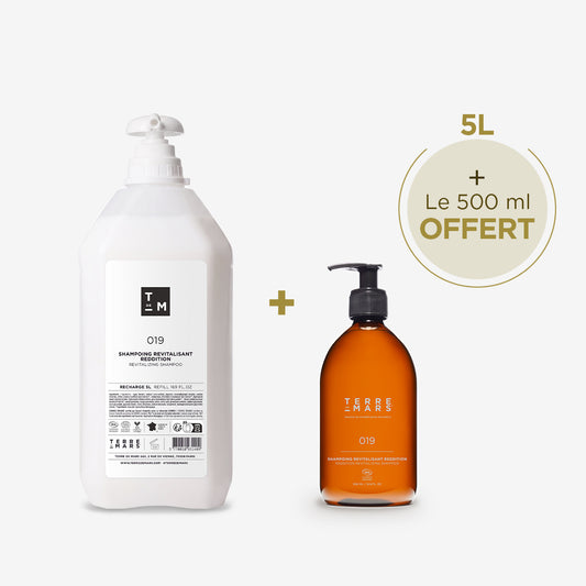Shampoing Revitalisant Reddition — 5L. + 500ml Offert