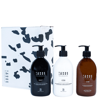 Trio Rémanence hand set, body and hand care