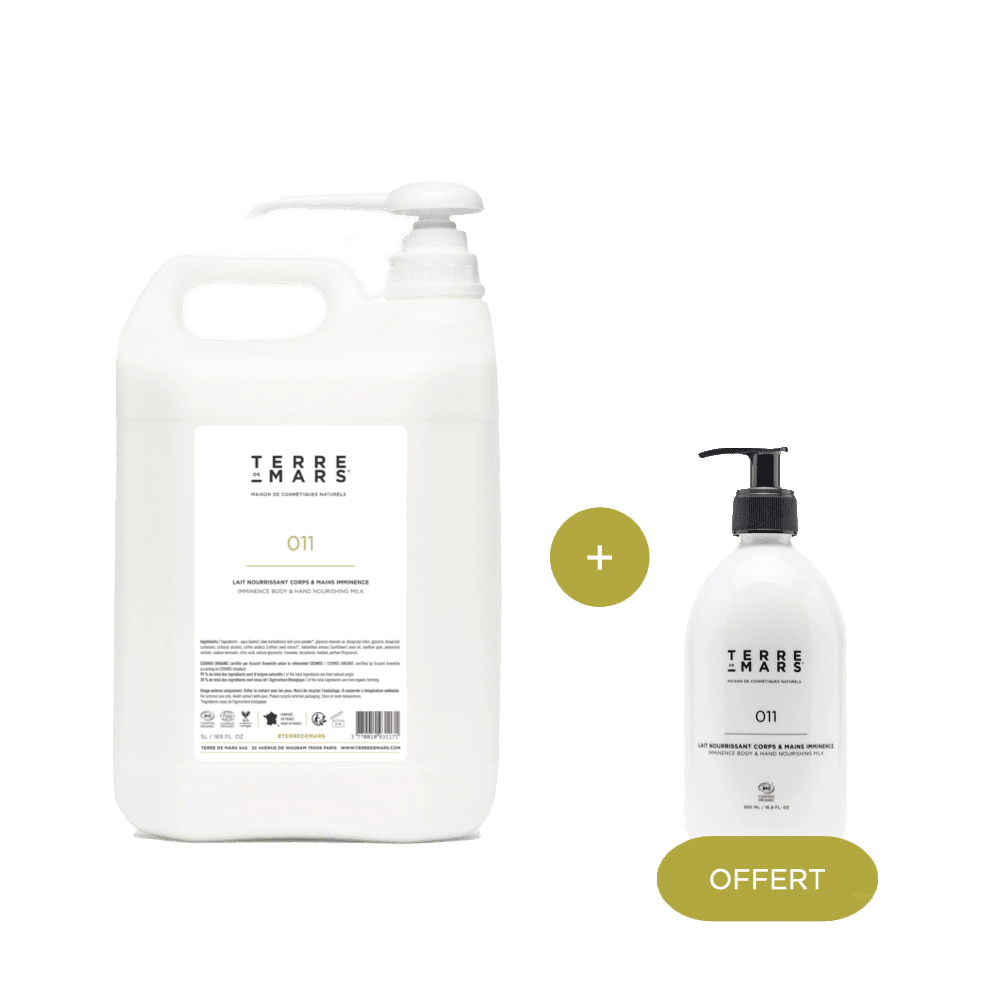 Nourishing body & hands imminence — 5L. + 500ml offered