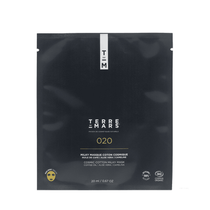 Milky Cosmic Cotton Face Mask