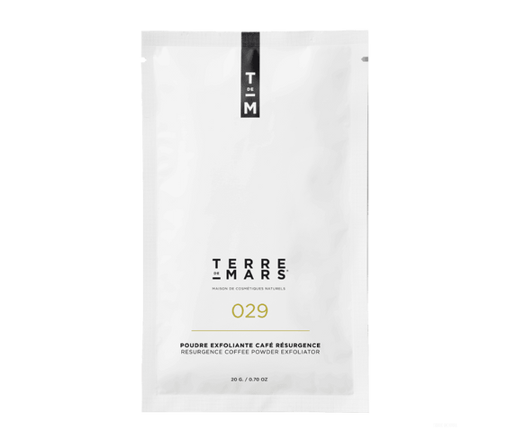 Poudre Exfoliante Café Résurgence Soins corps et mains