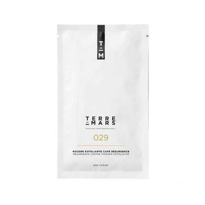 Résurgence Coffee Exfoliating Powder, Body and Hand Care