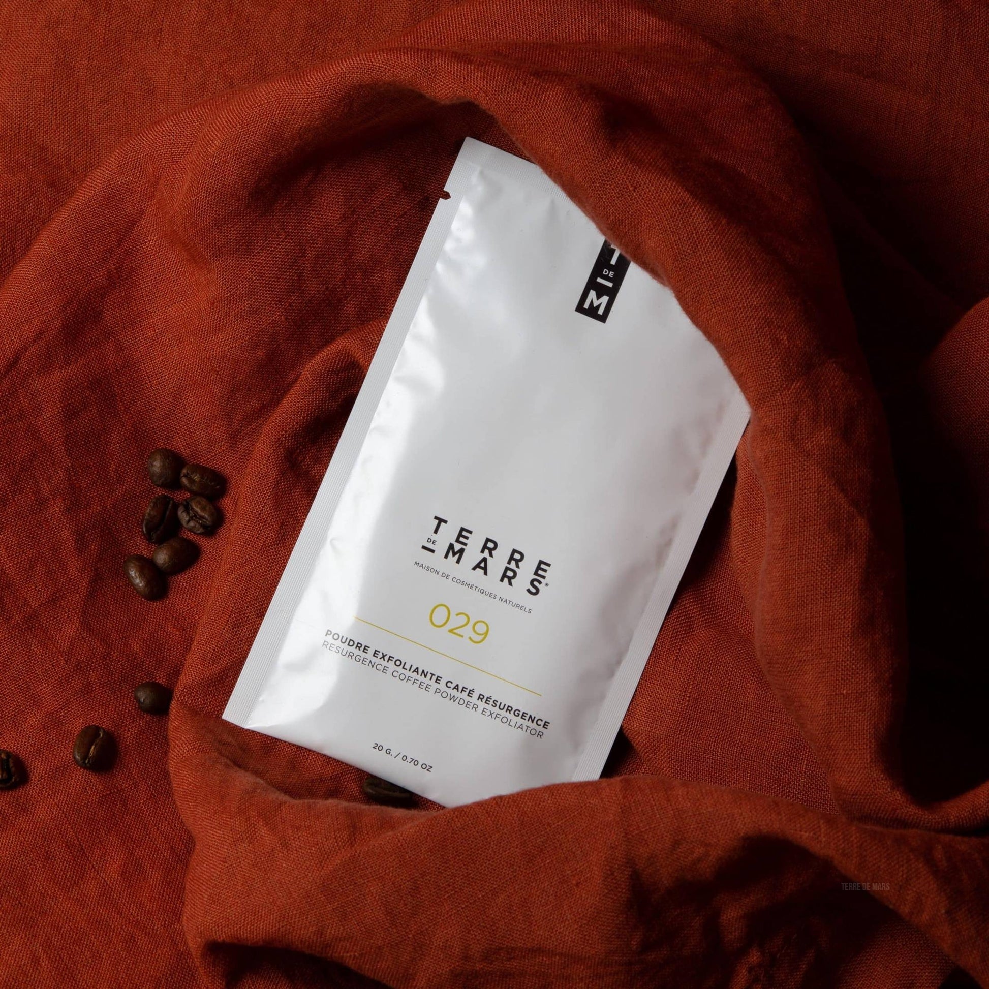 Poudre Exfoliante Café Résurgence Soins corps et mains