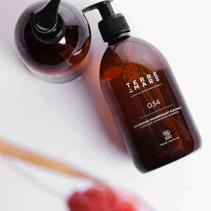 Nourishing Elégance shampoo, hair care