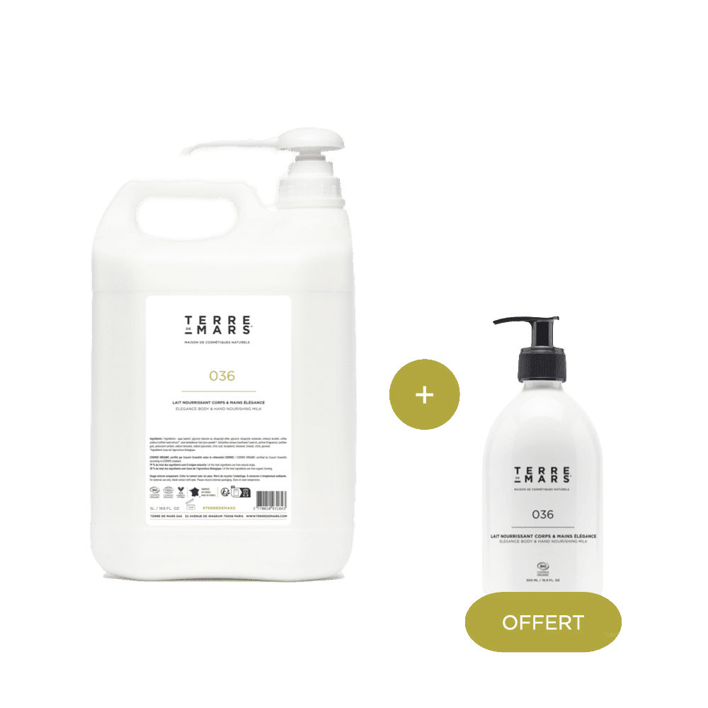 Nourishing Body & Hand Milk Elegance — 5L. + 500ml offered