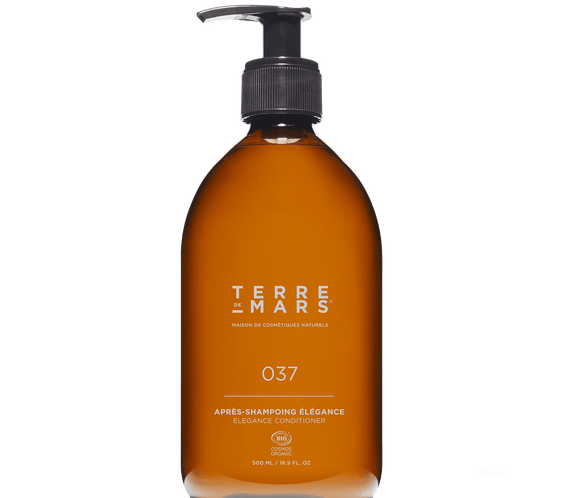 Après-Shampoing Elégance - Cet après-shampoing sans silicones a été testé sous contrôle dermatologique et convient à tous types de cheveux, même les plus fragiles. Ecocert, vegan et cruelty free. Fabriqué entièrement en France dans notre usine portant le