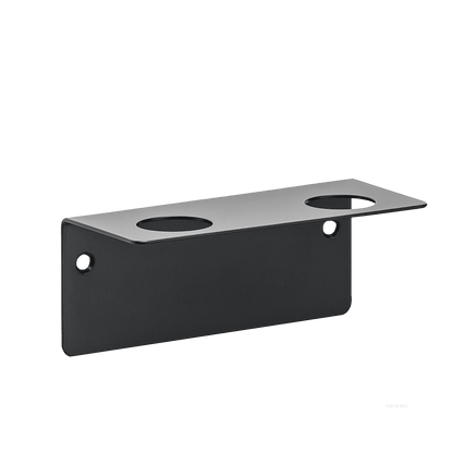 Bottle Holder - Wall-mounted stainless steel holder for 500ml Terre de Mars bottles.