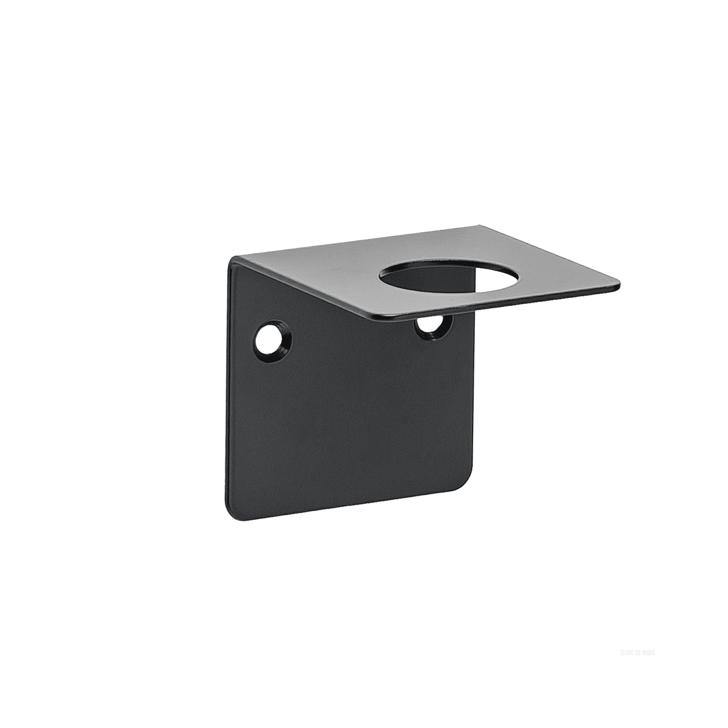 Porte Flacon - Support mural en acier inoxydable pour les flacons 500ml Terre de Mars.
